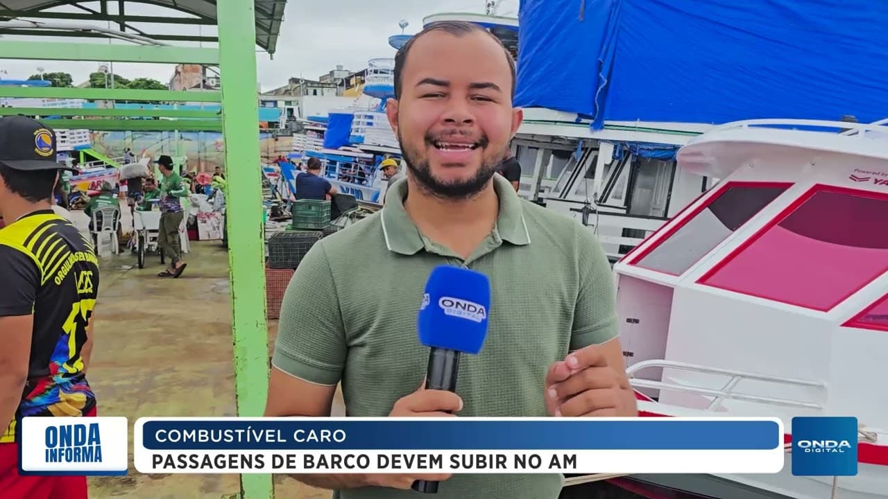 COMBUSTÍVEL CARO | Passagem de barco devem subir no AM