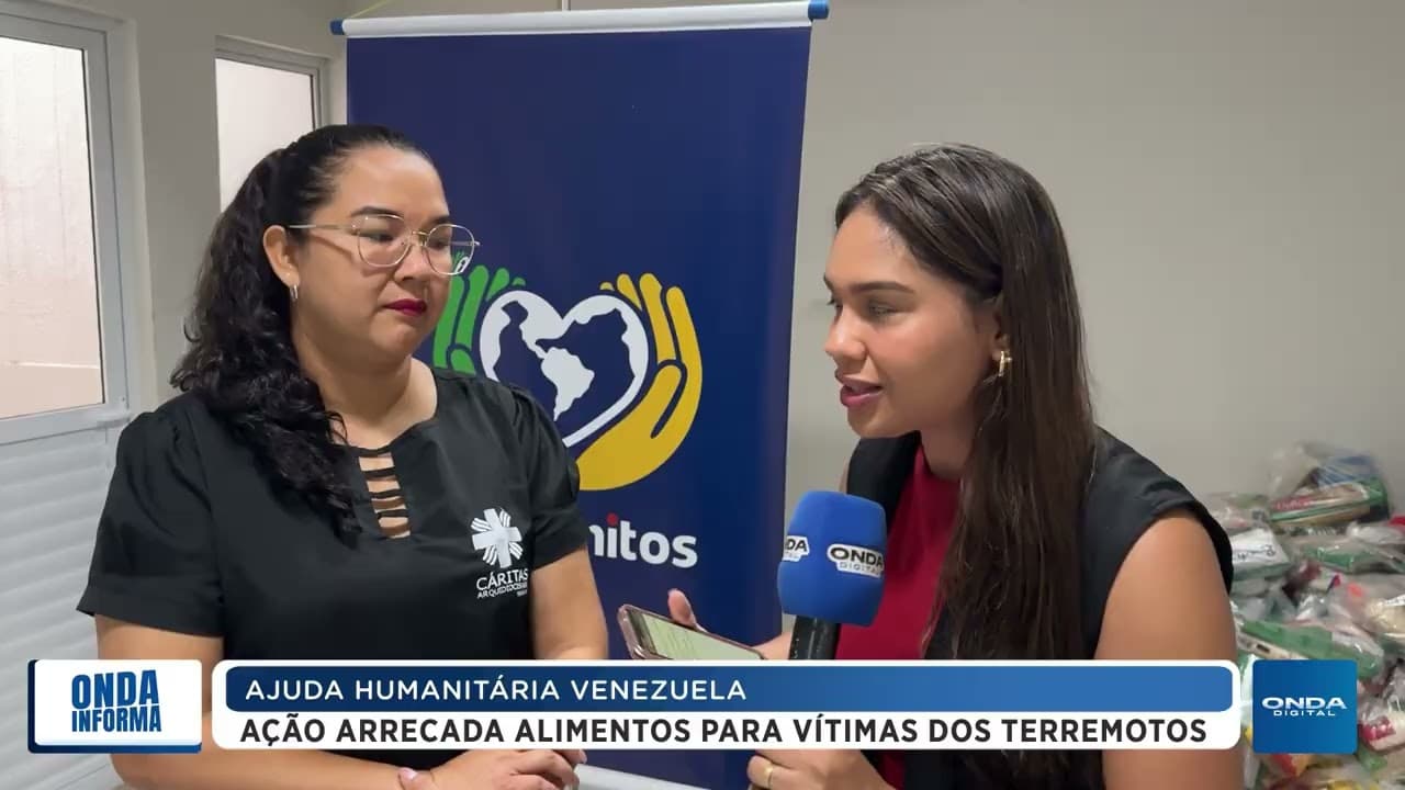 AJUDA HUMANITÁRIA VENEZUELA | Ação arrecada alimentos para vítimas dos terremotos
