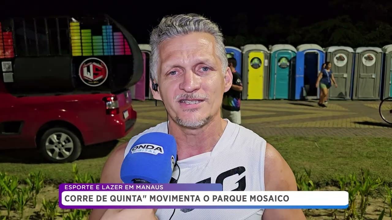 ESPORTE E LAZER EM MANAUS | "Corre de Quinta" movimenta o Parque Mosaico