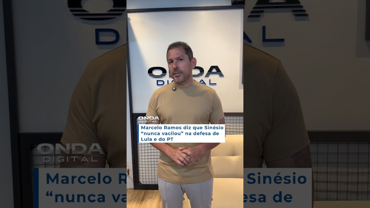 Marcelo Ramos diz que Sinésio “nunca vacilou” na defesa de Lula e do PT
