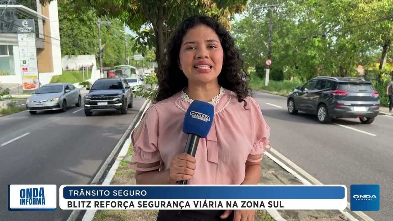 TRÂNSITO SEGURO | Blitz reforça segurança viária na Zona Sul