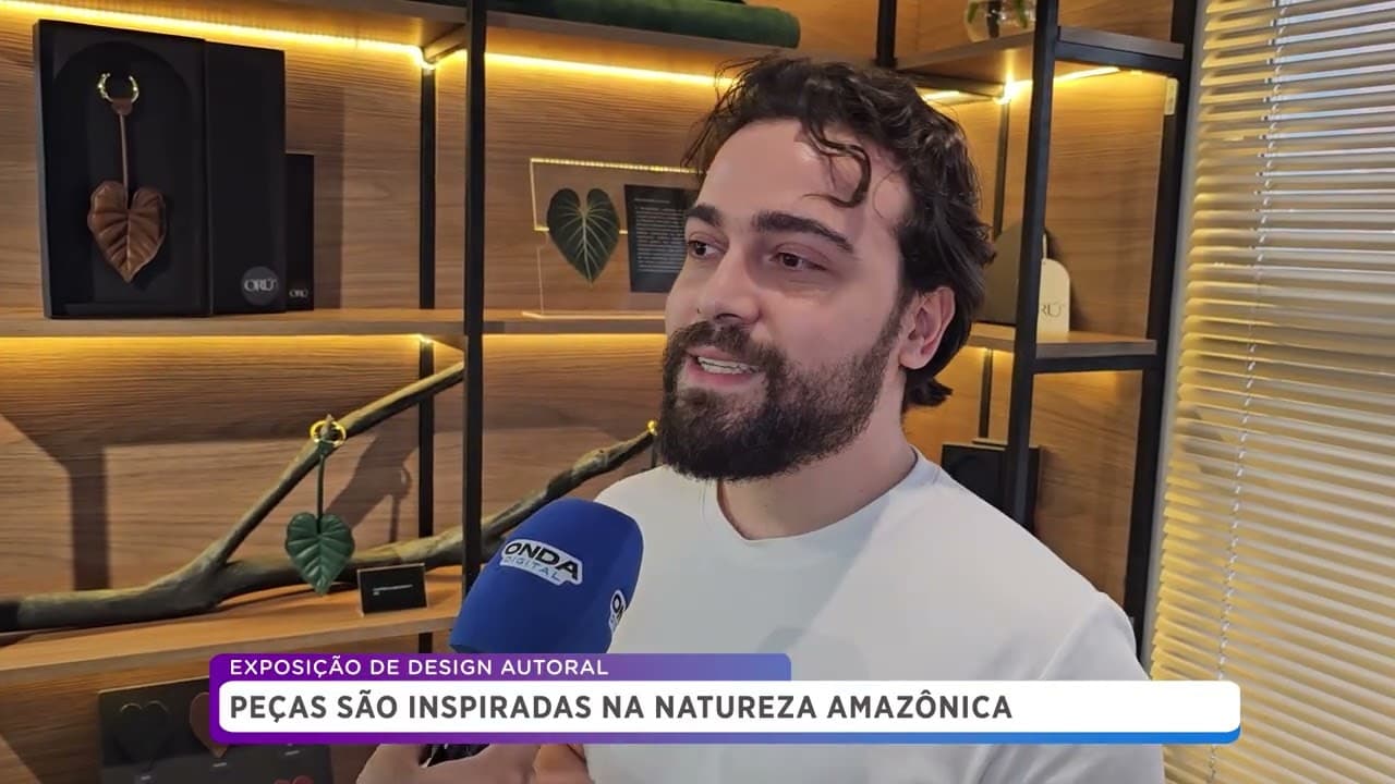 EXPOSIÇÃO DE DESIGN AUTORAL | Peças são inspiradas na natureza amazônica