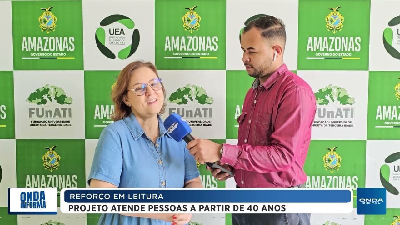 REFORÇO EM LEITURA | Projeto atende pessoas a partir de 40 anos