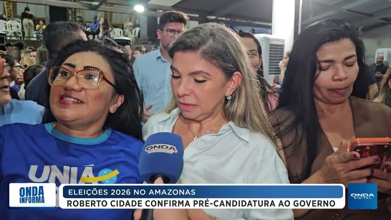 ELEIÇÕES 2026 NO AMAZONAS | Roberto Cidade confirma pré-candidatura ao governo