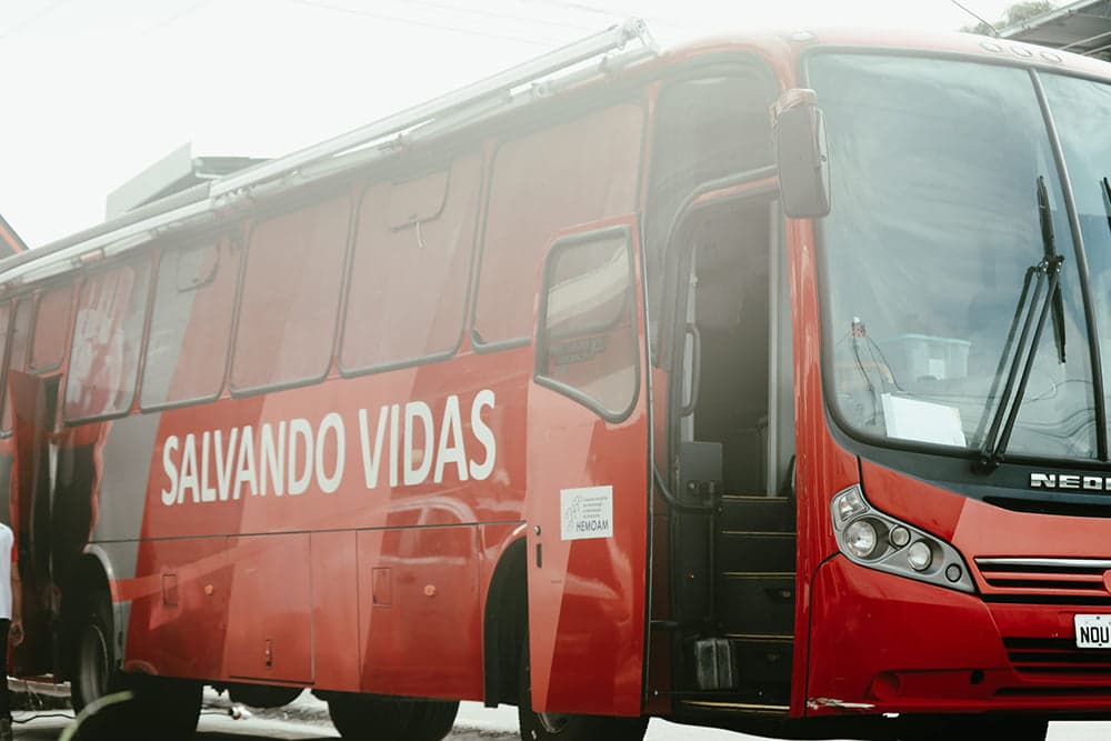 “Vampirão” do Hemoam estará em shopping na zona norte para incentivar doação de sangue