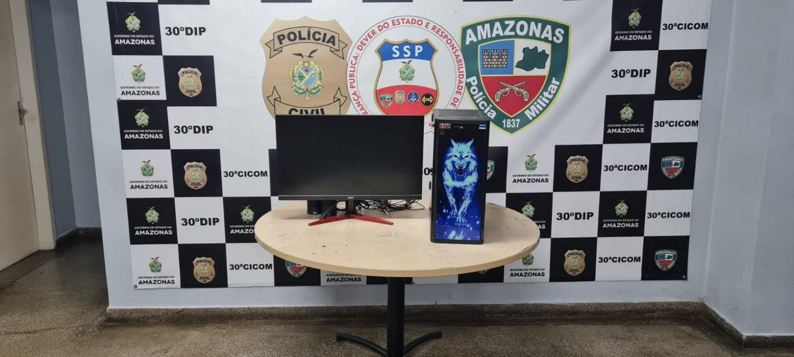 Homem é preso por furtar computador gamer