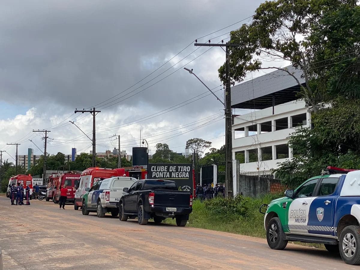 SSP-AM inicia perícia para apurar explosão em clube de tiro