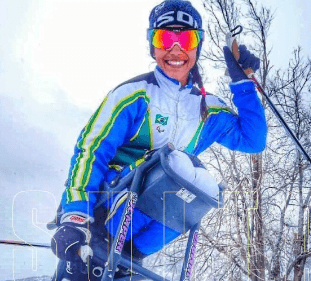 Esqui cross-country: Aline Rocha é 1ª campeã do Brasil no Mundial