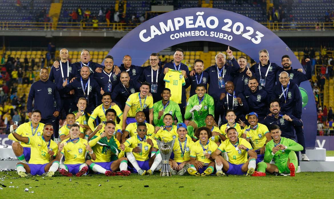 Brasil conquista título do Sul-Americano sub-20