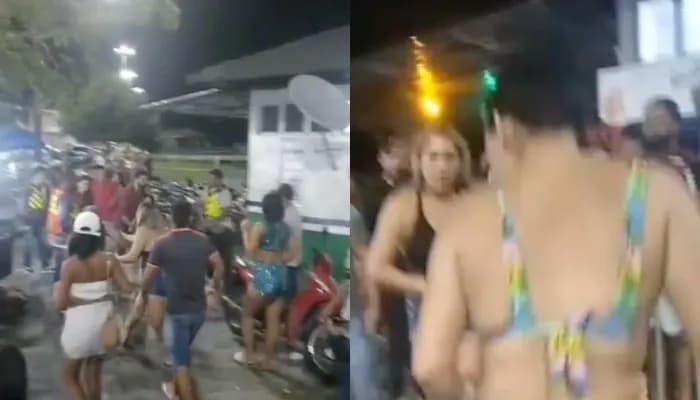 VÍDEO: Mulheres brigam por causa de &#8220;galã&#8221; em Manacapuru