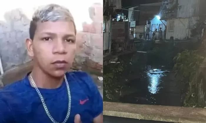 Jovem tenta fugir e acaba morto com mais de 20 tiros dentro de igarapé na Compensa