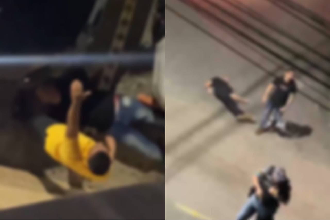CENAS FORTES: Vídeo mostra sargento da Marinha e PM baleados no chão após saída de festa em Manaus