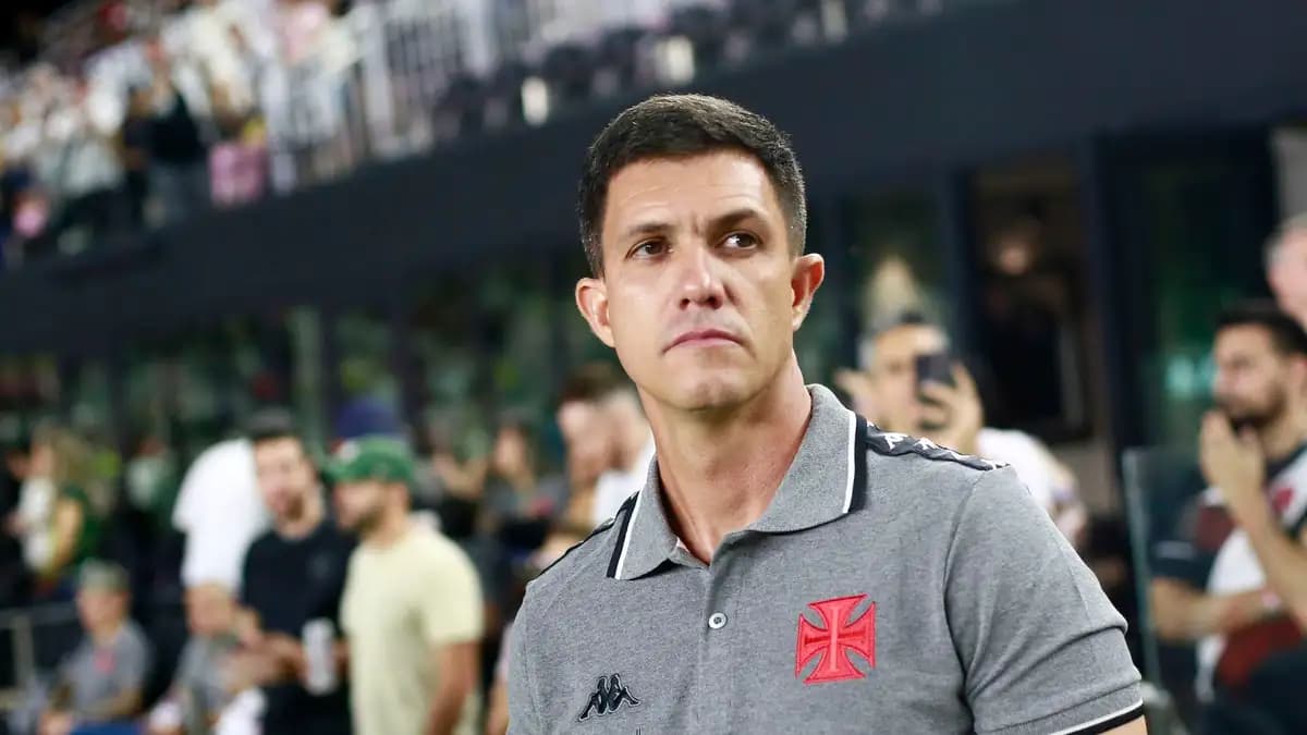 Vasco demite técnico após a sexta derrota seguida no Brasileirão