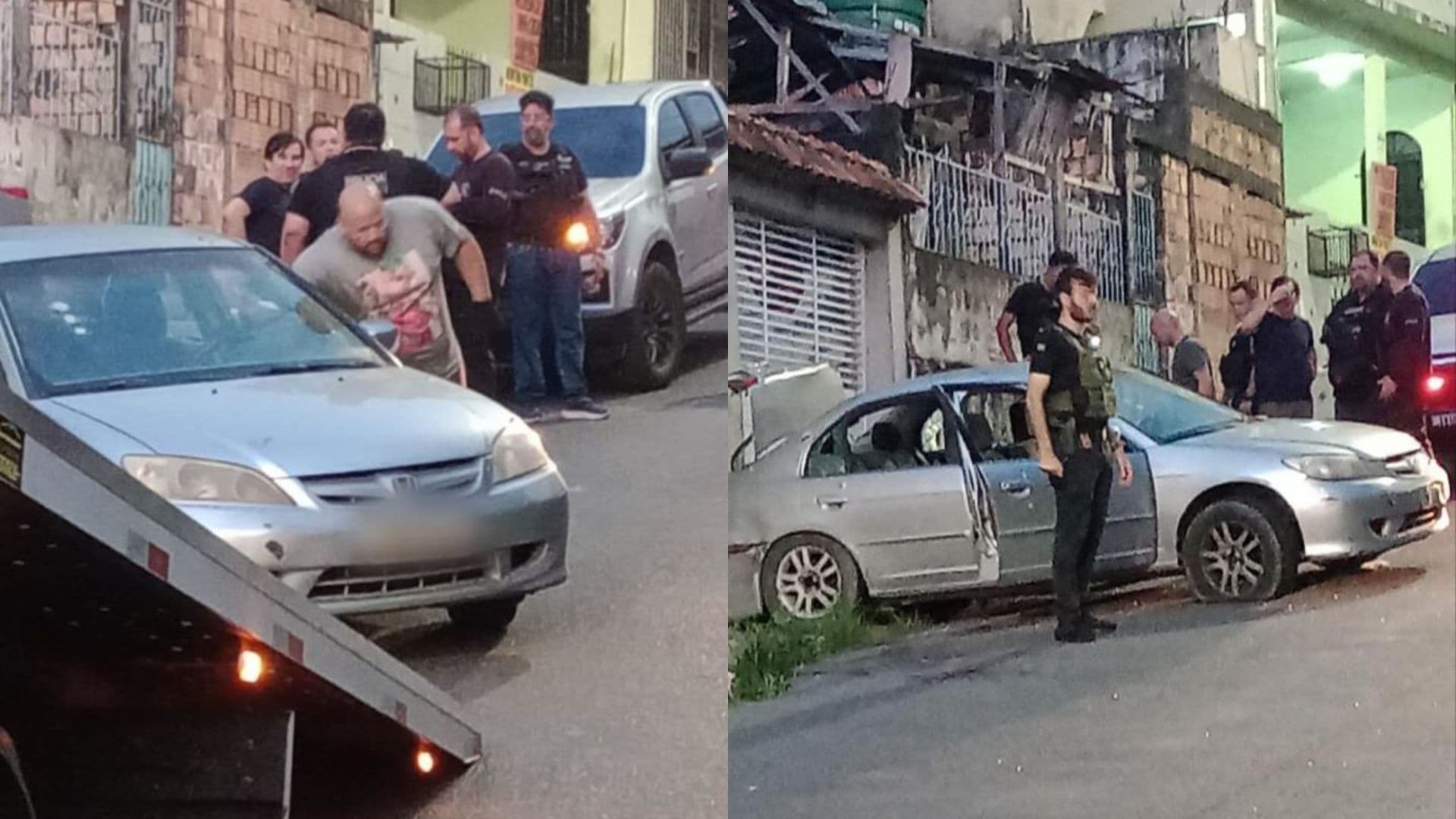 VÍDEOS: Sequestradores de empresário são mortos em confronto com a polícia, no AM