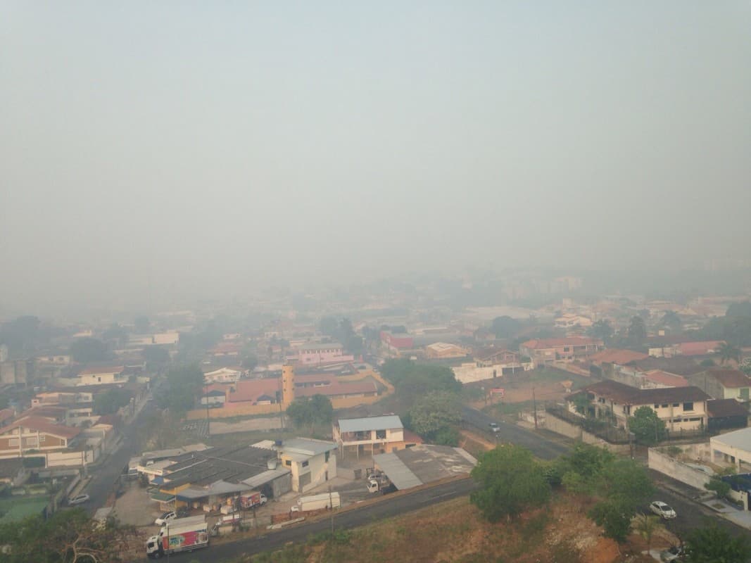 Fumaça em Manaus teve origem em Autazes, Careiro e Iranduba no AM