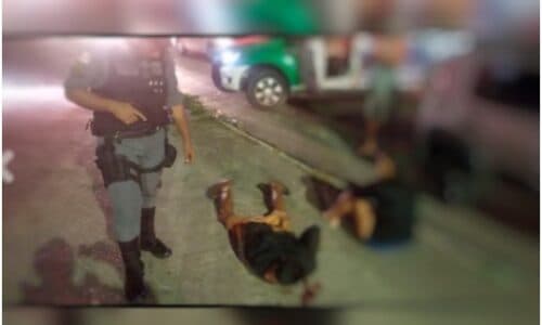 Motorista por app sofre assalto, pede socorro e criminosos acabam presos, em Manaus