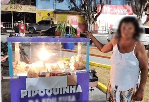 Ladrão rouba pessoas em pracinha e exige saco de pipoca em assalto, no AM