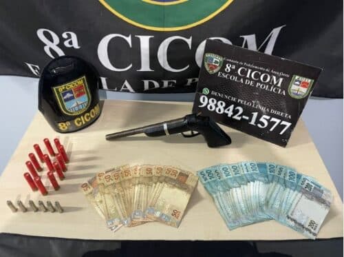 Motorista é preso após ameaçar homem com arma de fogo durante briga de trânsito, em Manaus
