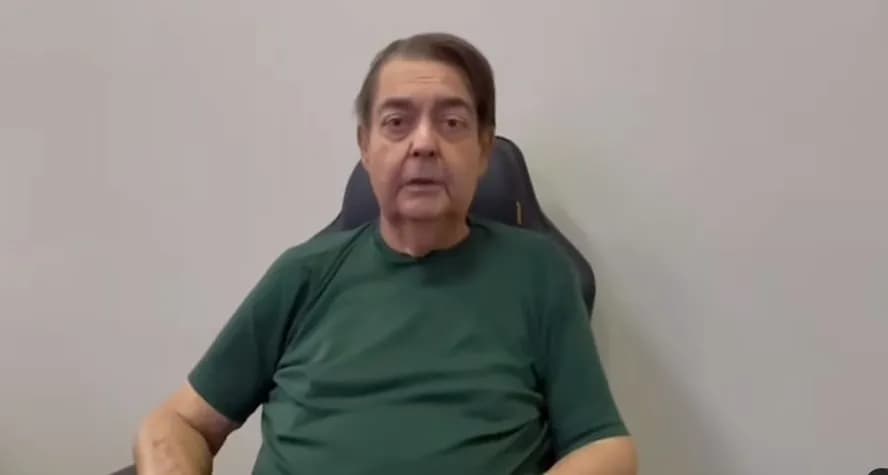Faustão faz vídeo sobre doação de órgãos para o Ministério da Saúde
