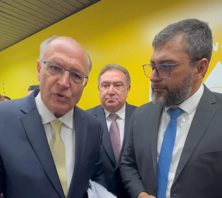 Wilson Lima pede urgência para pavimentação da BR-319 em encontro com Alckmin