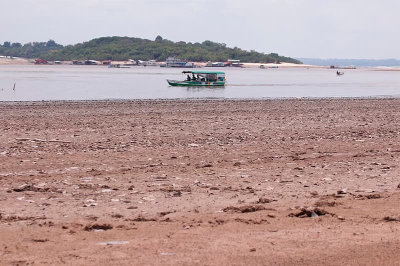 Rio Negro continua descida histórica, mas vazante dá sinais de estabilidade