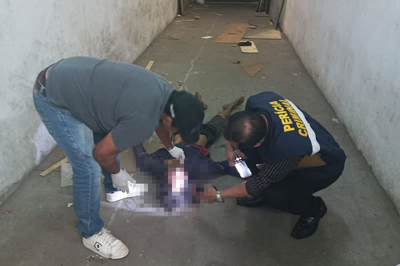 Em Manaus, morador de rua é encontrado morto com marcas de agressão física