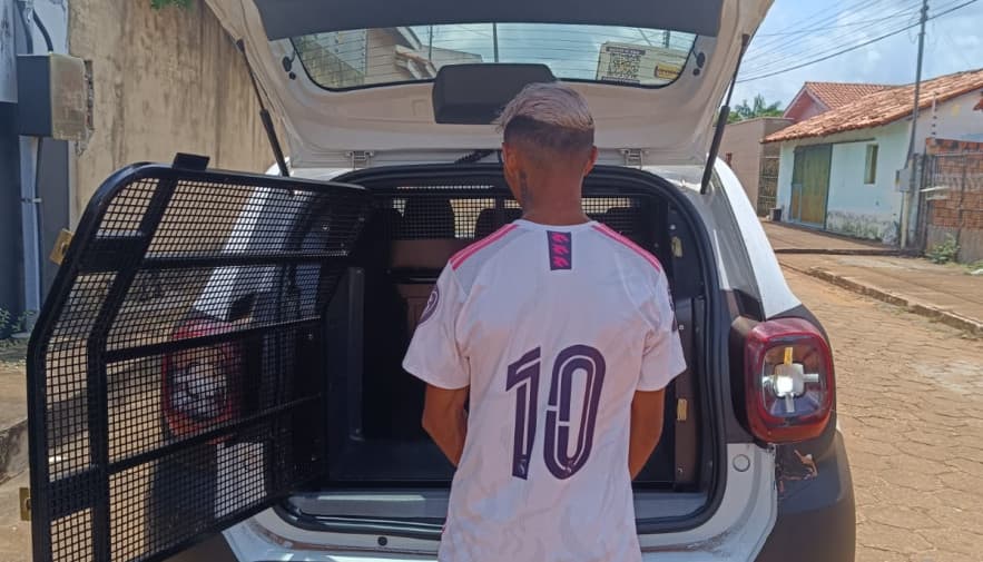 Homem é preso após invadir casa e agredir idosa, no interior do Tocantins