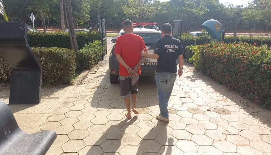 Ação conjunta de Policias resulta na prisão de homem suspeito de homicídio, em Palmas
