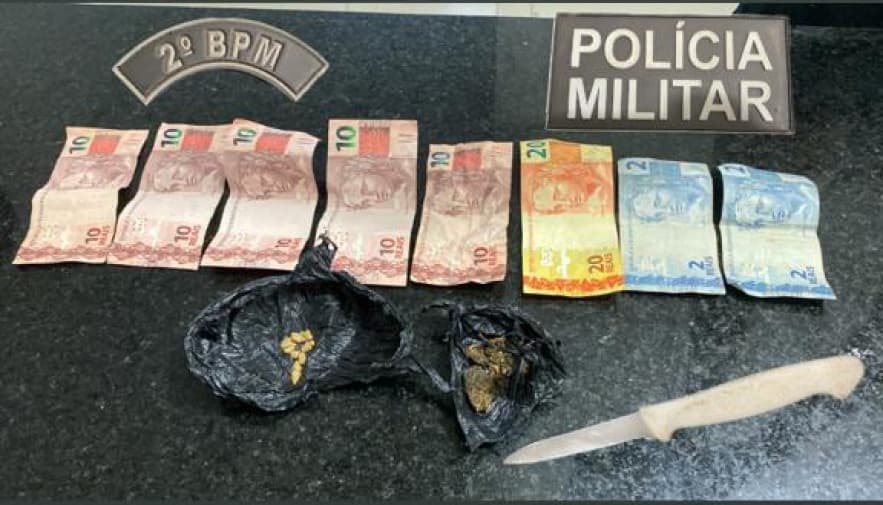 Polícia Militar prende homem por tráfico de drogas em Araguaína