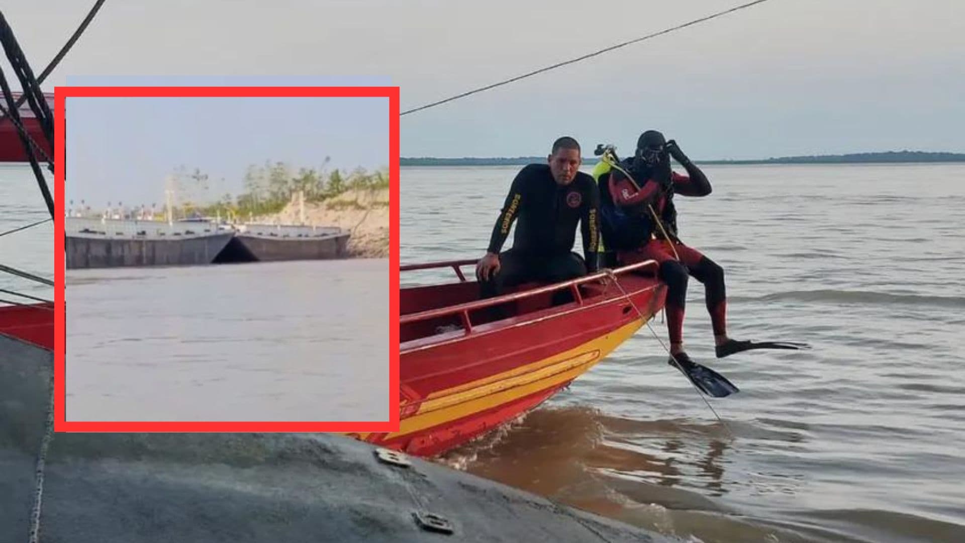 Corpo de cozinheira desaparecida é encontrado após acidente com rebocador de balsa