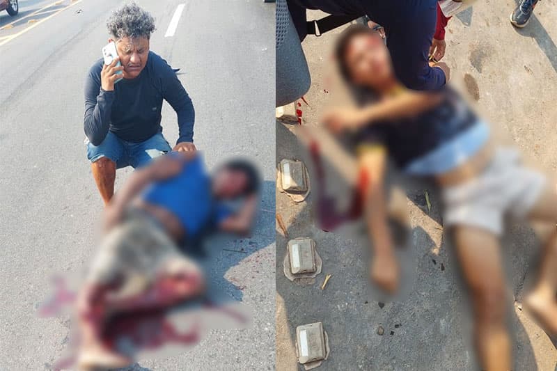 Dois homens ficam feridos em acidente na Ponte Rio Negro, no AM