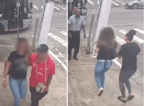 VÍDEO: Motorista e passageiros de ônibus salvam mulher de tentativa de estupro, em SP