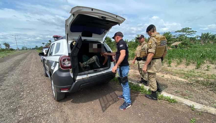 Homem preso em Praia Norte é foragido da Justiça por estupro de vulnerável