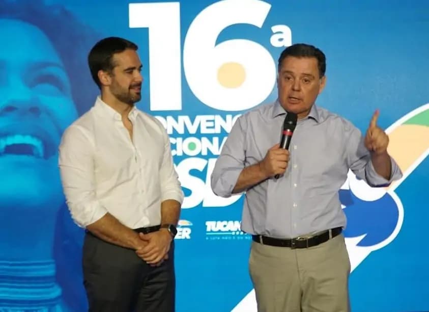 Eduardo Leite é pré-candidato ao Planalto em 2026, diz Perillo