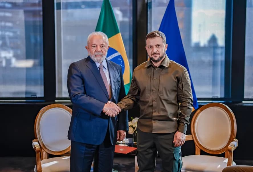 Lula recusou novo encontro com Zelensky