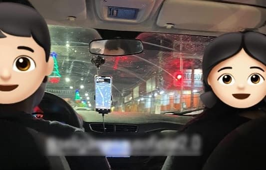 “Minha esposa ta comigo”: motorista por app viraliza após dizer que só trabalha ao lado da mulher