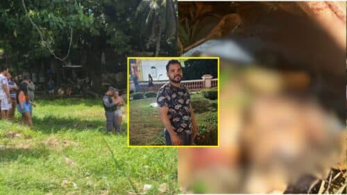 Corpo de motoboy é encontrado com sinais de tortura às margens de orla, em Manaus