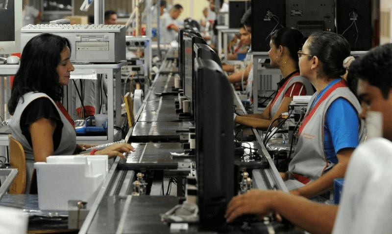 Produção industrial no Amazonas aponta queda de 4,2%, segundo IBGE