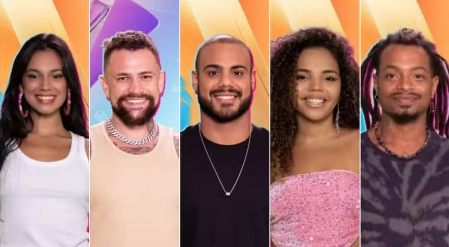 BBB 24: Nizam é eliminado e novo paredão tem Alane, Vinicius, Pitel, Marcus e Luigi