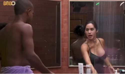 BBB 24: Prova de resistência? Davi nega tomar banho com Isabelle após convite da sister: “Vem!”