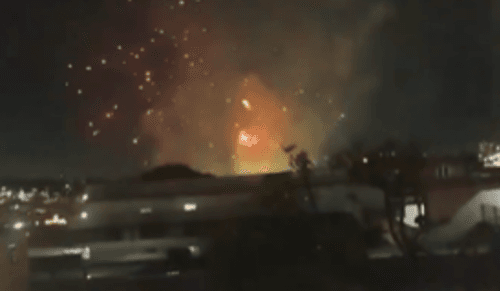 VIDEOS: Foguetório na noite deste sábado (10) em Manaus seria por aniversário de facção
