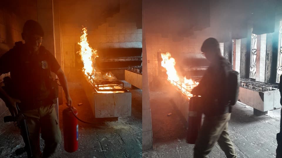 Igreja histórica sofre incêndio sem vítimas no Centro do RJ