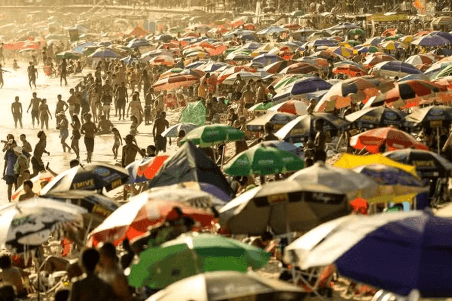 Rio de Janeiro bate novo recorde com sensação térmica de 62,3°C