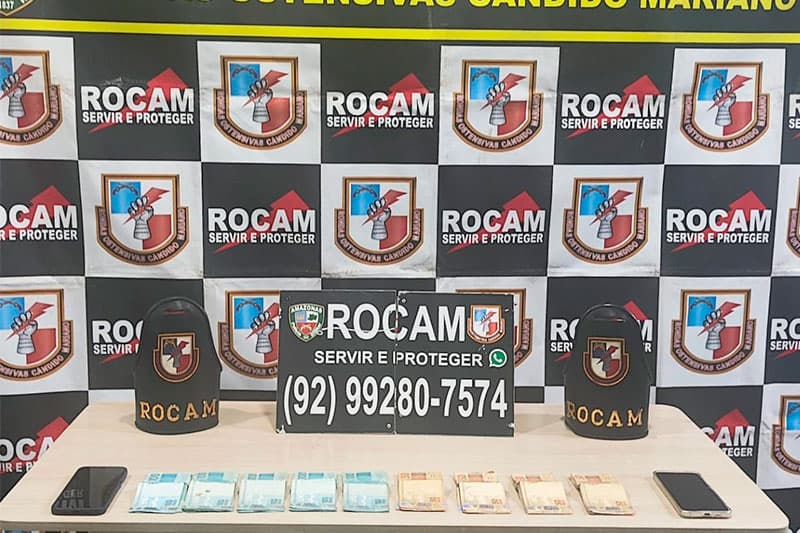 Equipes da PM prendem dois foragidos da Justiça em Manaus