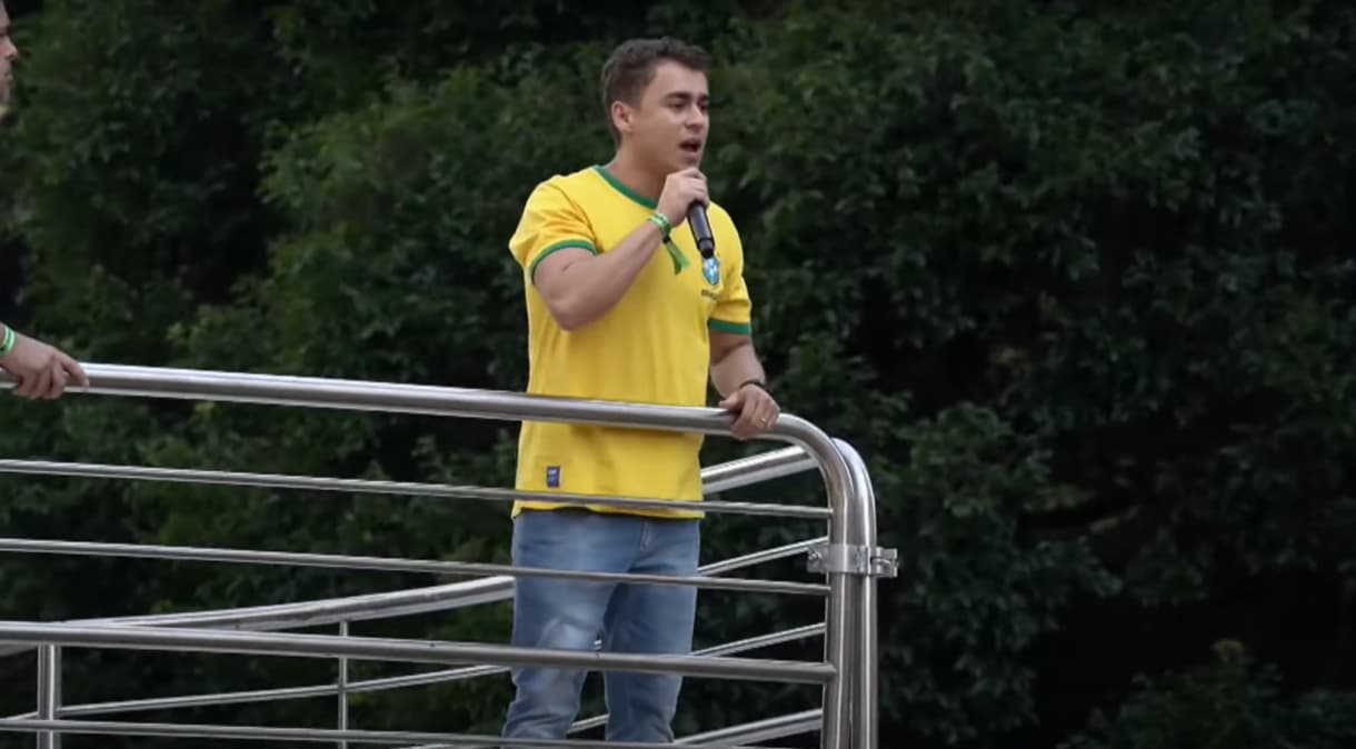 Ministro do STF arquiva pedido de investigação de Zema e Nikolas Ferreira por ida a ato de Bolsonaro