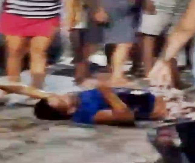 VÍDEO: Homem é baleado por pistoleiros e clama por socorro em rua de Manaus