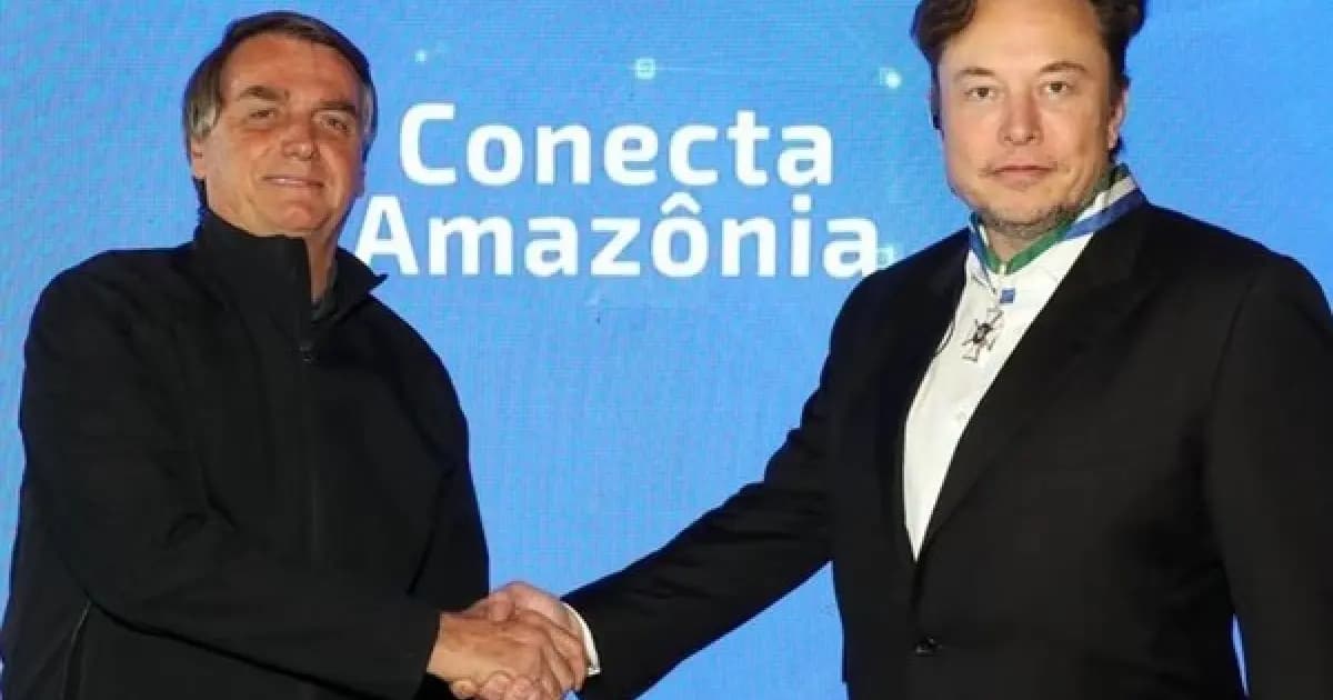 Conversa de Bolsonaro com Elon Musk é adiada após ataque do Irã a Israel