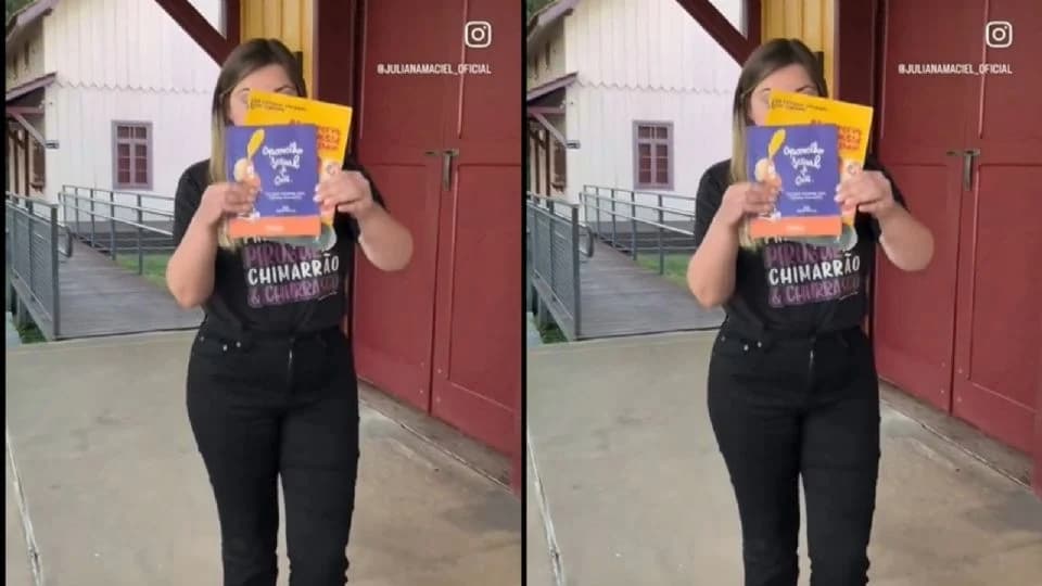 Prefeita em SC joga livros no lixo: “Aqui em Canoinhas a gente jogou esse tipo de porcaria”