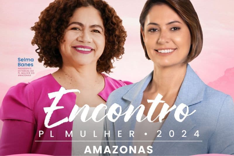 Michelle Bolsonaro gera expectativas das eleitoras da direita para Encontro do PL Mulher em Manaus