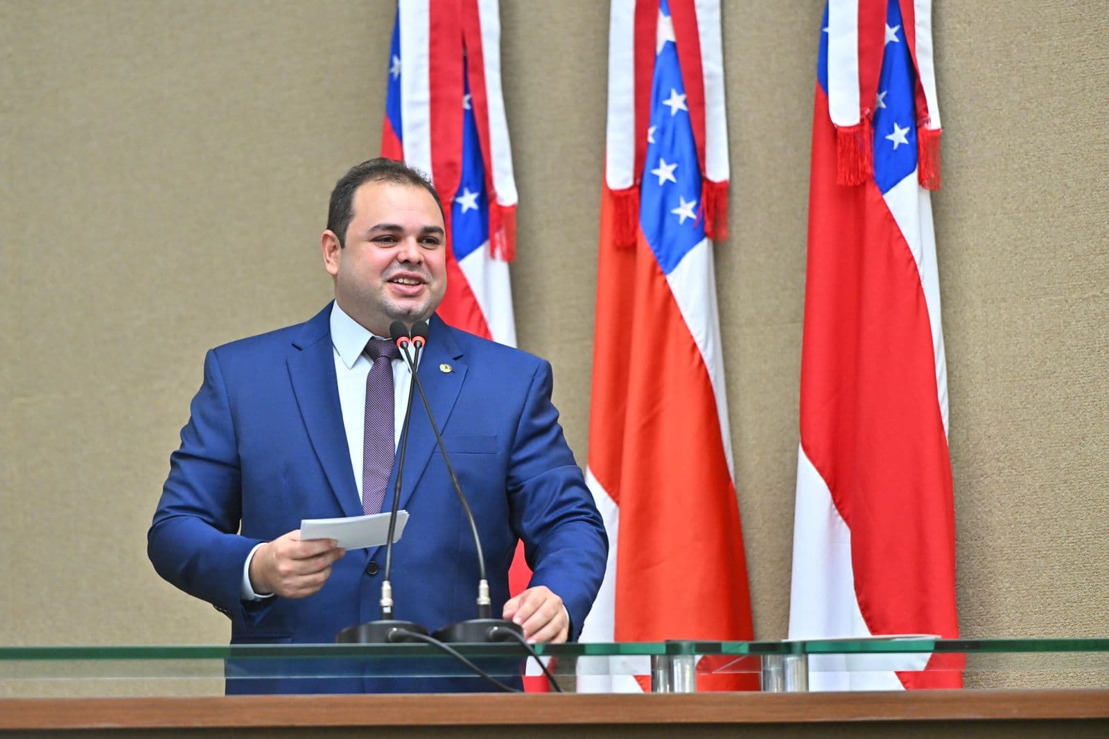 “Compromisso com a harmonia e o respeito entre os poderes”, diz Roberto Cidade em solenidade de abertura da Aleam